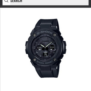 [5회 미만 사용/네고 가능]G-SHOCK GST-S300G-1A1DR