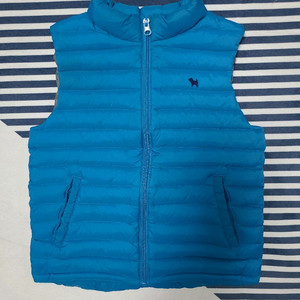 블루독키즈 덕다운 경량 패딩 조끼 120