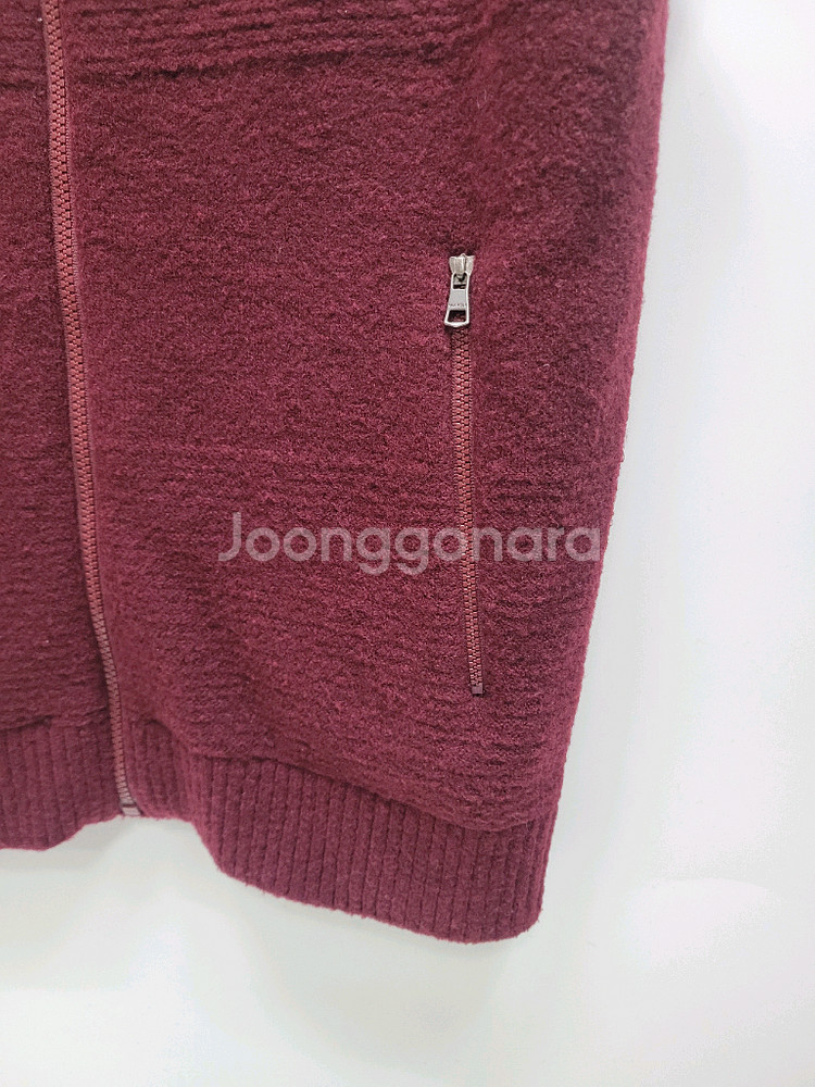 W.ANGLE 와이드앵글 방풍 니트 집업 베스트 / 남 95--4