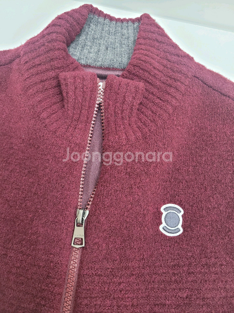 W.ANGLE 와이드앵글 방풍 니트 집업 베스트 / 남 95--3