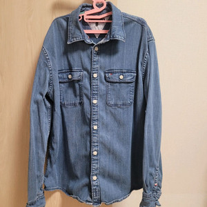 타미힐피거 데님 셔츠 남방 12사이즈