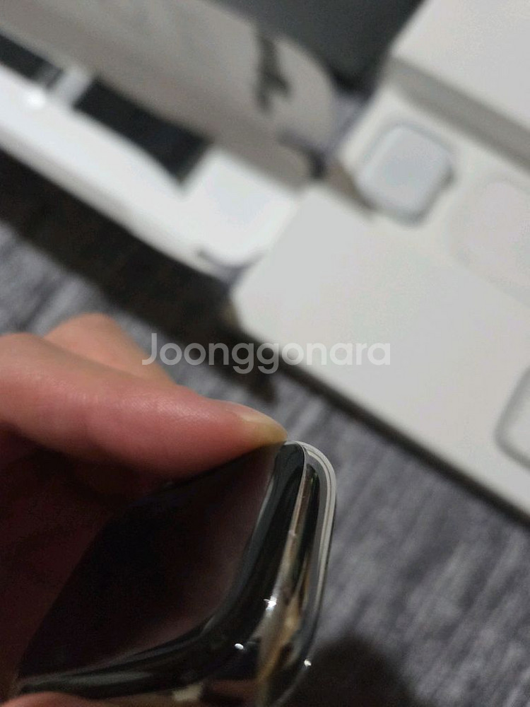 애플워치7 스테인리스 실버 45mm--2