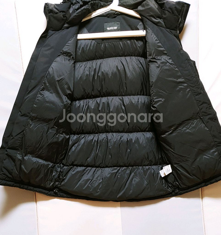 [XXL] 블랙야크 구스 패딩점퍼 블랙1315--1