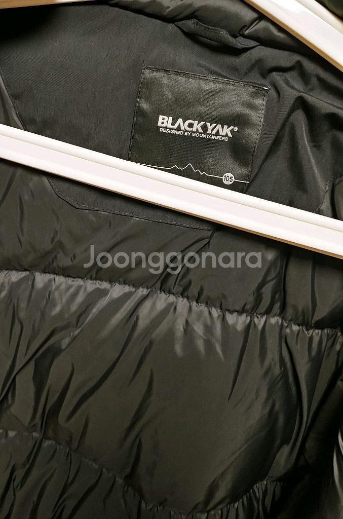 [XXL] 블랙야크 구스 패딩점퍼 블랙1315--3