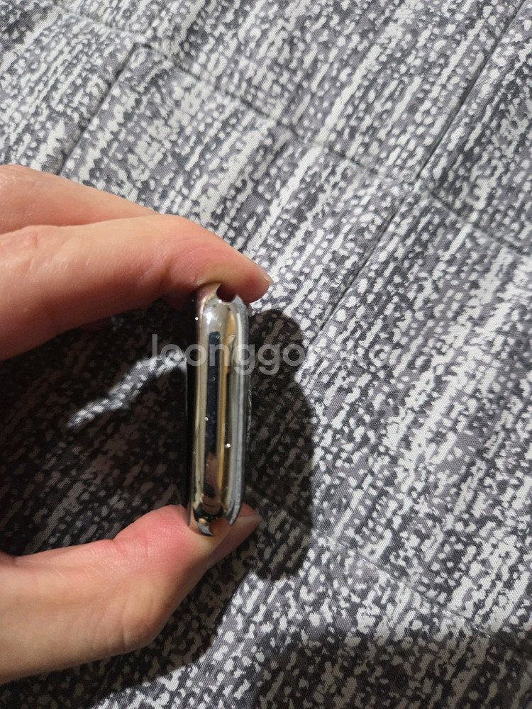 애플워치7 스테인리스 실버 45mm--5