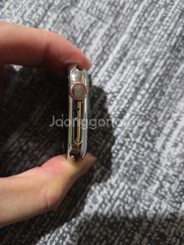 애플워치7 스테인리스 실버 45mm--7