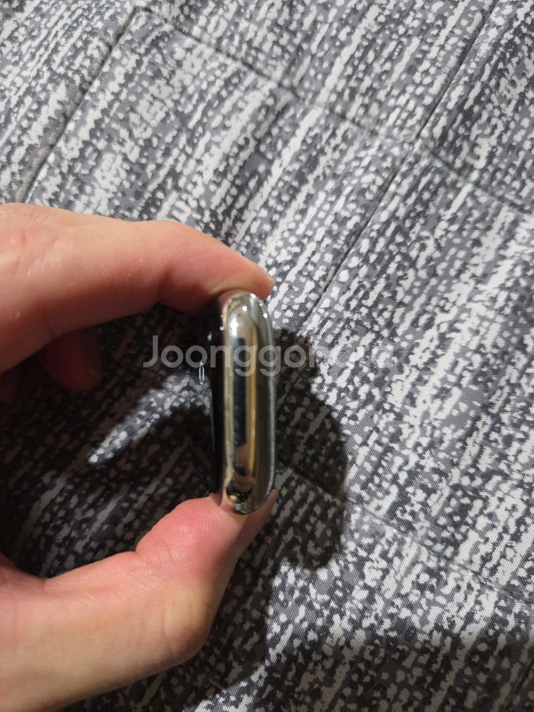 애플워치7 스테인리스 실버 45mm--6