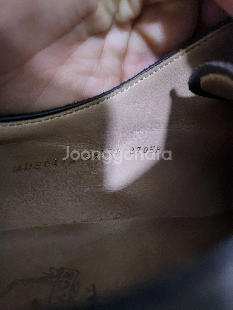 헤리티지리갈 더블 몽크270 실사이즈275~280--3