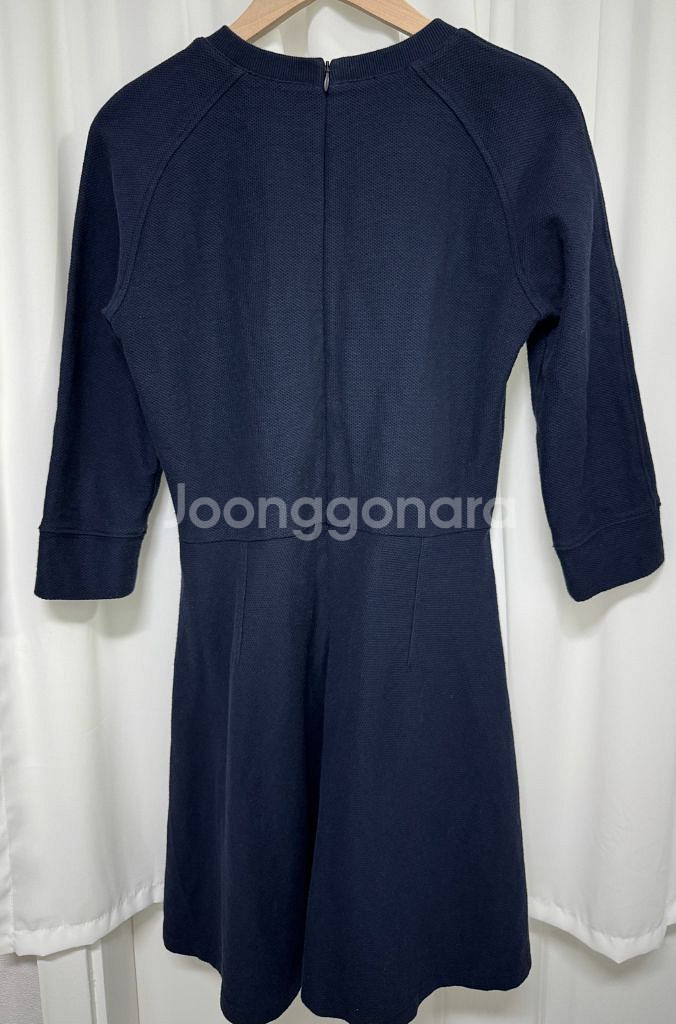 라코스테 허니콤 에이라인 원피스--4