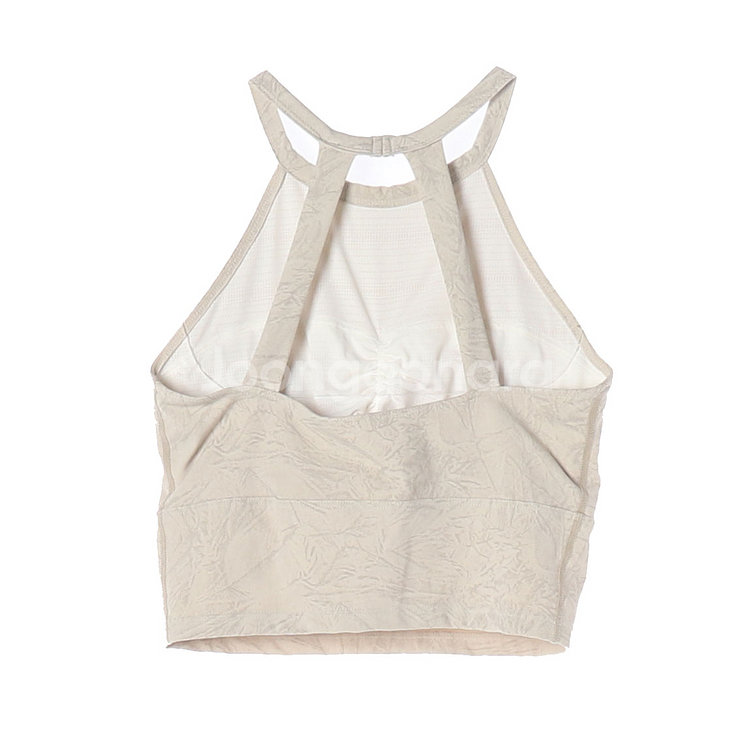 [S]HDEX에이치덱스 크림 홀터넥 스포츠 브라탑 나시--3