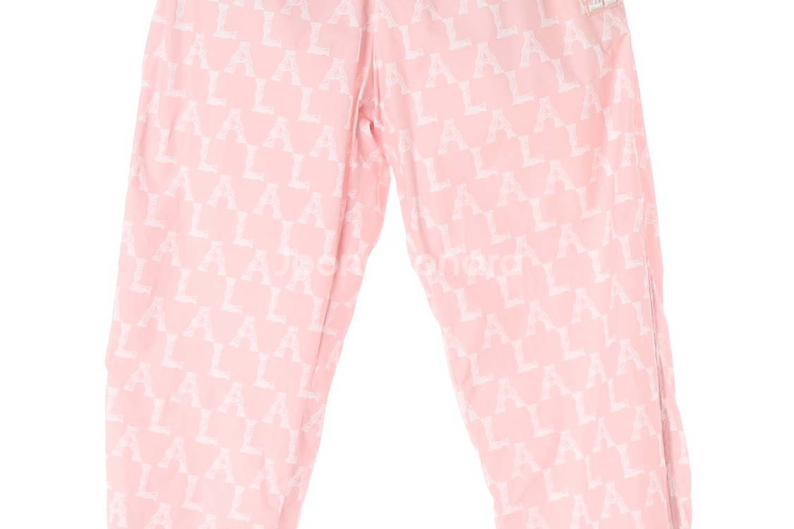 (새상품)[S]MLB엠엘비 LA다져스 로고 핑크 조거팬츠 셋업 바지--2