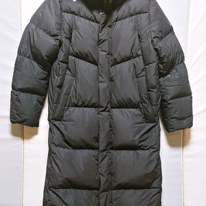 [XL] 데상트 거위털 롱패딩 점퍼 블랙1319