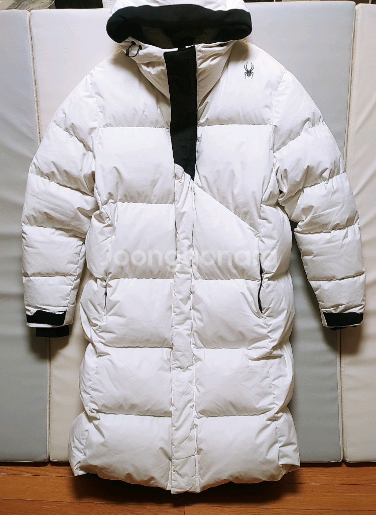 [3XL] 스파이더 덕다운 롱패딩점퍼 화이트1320--0