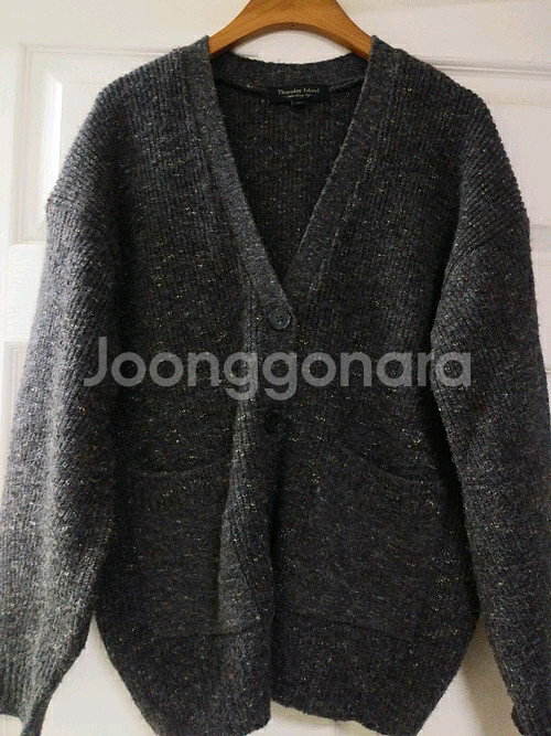 써스데이아일랜드 기본 가디건--0