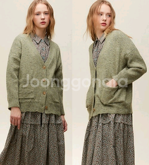 써스데이아일랜드 기본 가디건--6