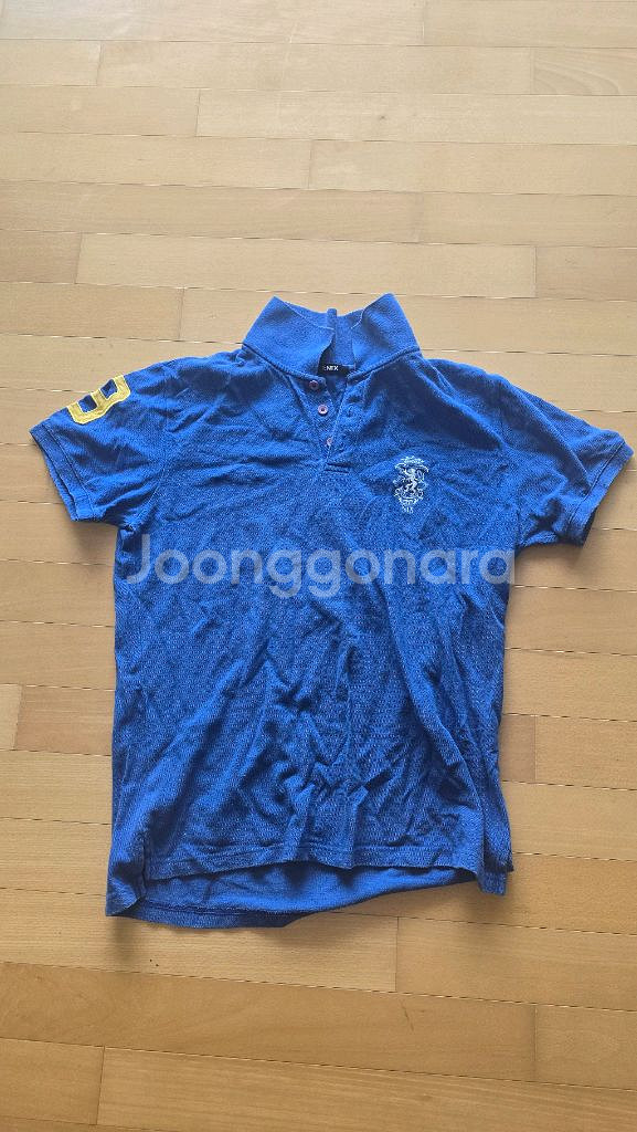 NIX 남성 파란색 폴로 티셔츠 100--0