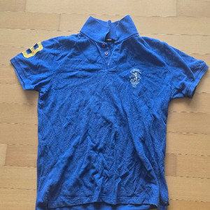 NIX 남성 파란색 폴로 티셔츠 100