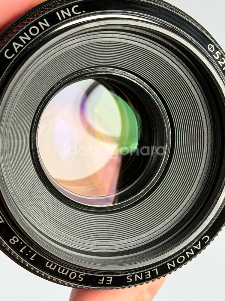 캐논 EF 50mm F1.8 II 구쩜팔 렌즈--3