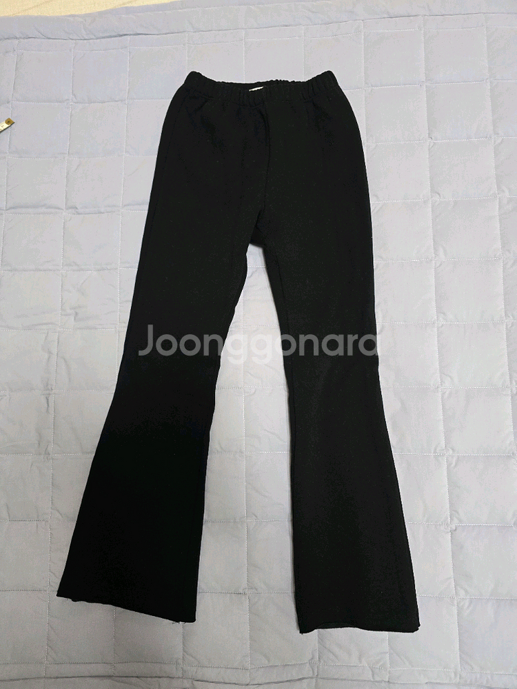 리틀비티 부츠컷 레깅스 양기모 팬츠 150.(네이비. 블랙)--3