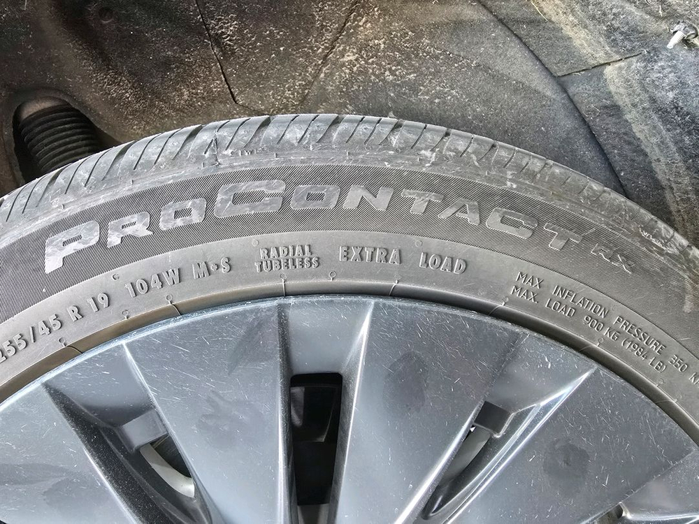 [판매]콘티넨탈 프로콘텍트 255 45 19인치 흡음제o--6