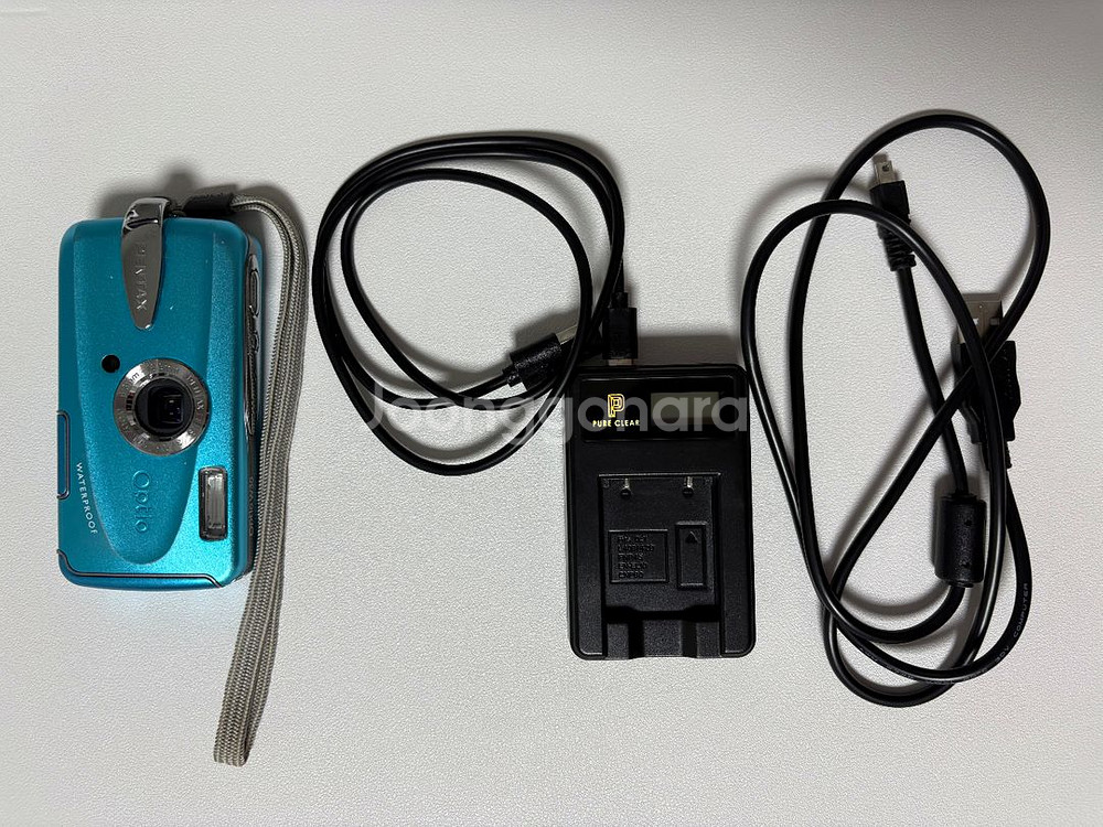 펜탁스 옵티오 w30 디지털카메라 빈티지 디카--4