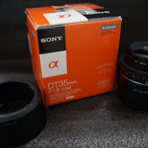 소니 DT 35mm F1.8SAM 렌즈 SAL35F18 (A마운트)