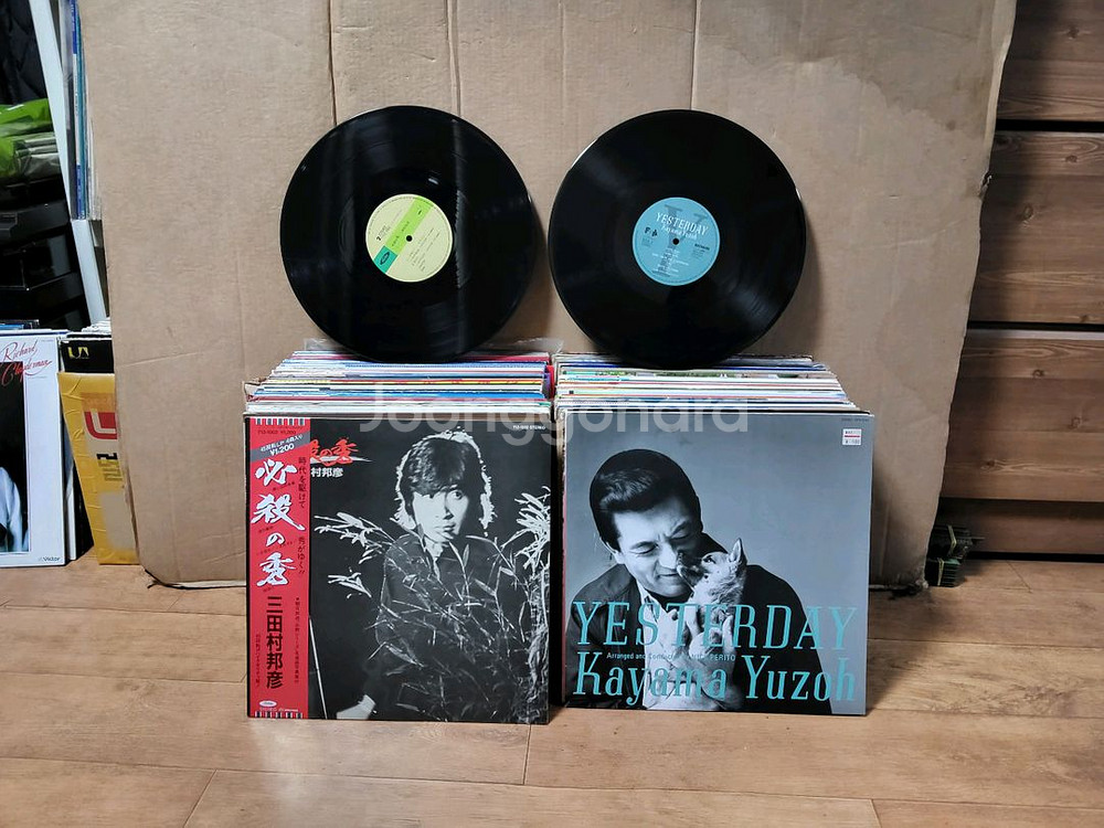 LP 음반 100장 일괄판매 (3오디오 앰프 스피커--0