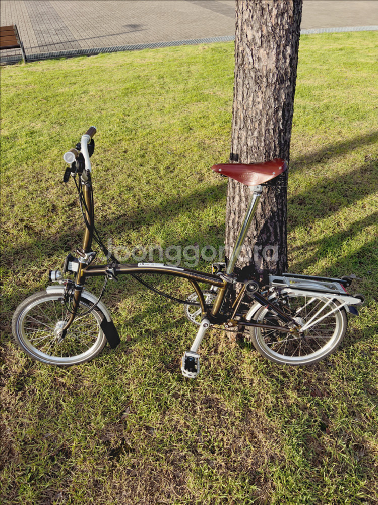 2022년식 브롬톤 C라인(블랙라커 색상) 6단 판매--0