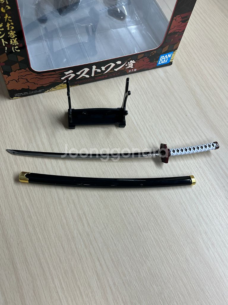 귀멸의칼날 토미오카 기유 라스트원.ver/아연 합금 검 피규어--2