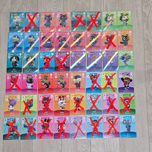 모동숲 동물의 숲 아미보 카드 1탄 3탄 4탄 5탄