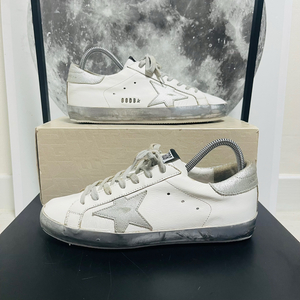 정품 40) 골든구스 스파클 실버 스니커즈 255~260