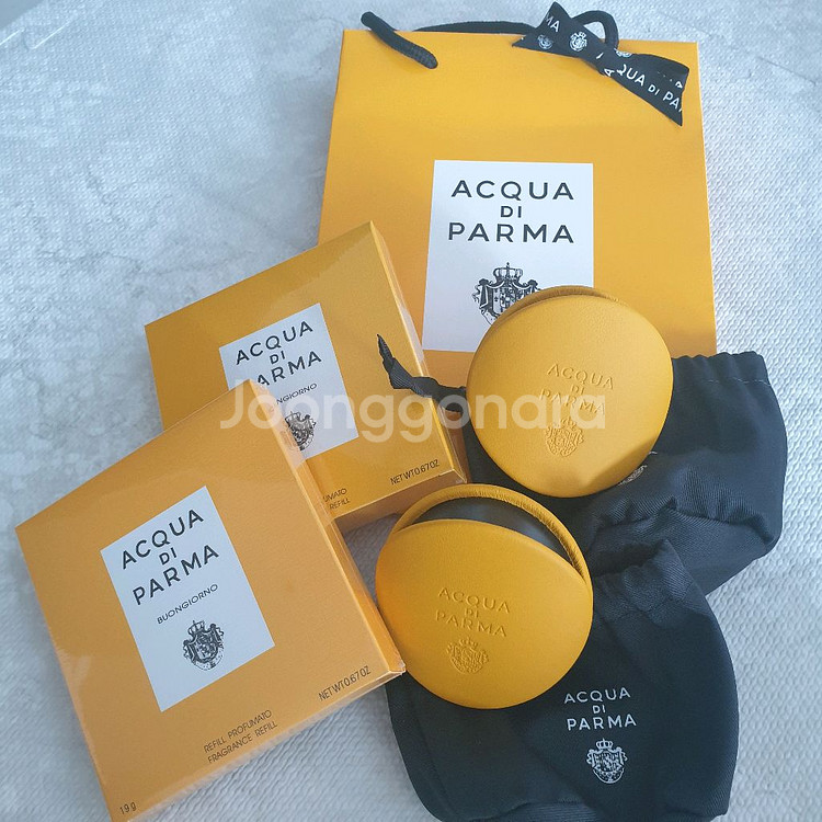 아쿠아디파르마 차량용 방향제 노란색 본조르노--0