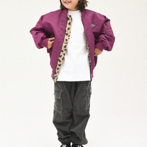 히로 항공점퍼 퍼플 150