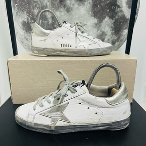 정품 36) 골든구스 스파클 실버 스니커즈 230~235