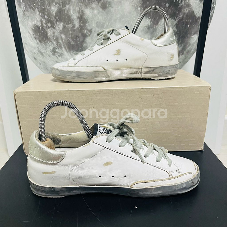 정품 36) 골든구스 스파클 실버 스니커즈 230~235--1