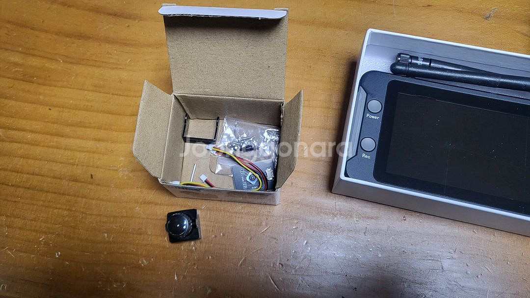 FPV 아날로그 세트 (캠, VTX, 안테나, 고글, 모니터)--3