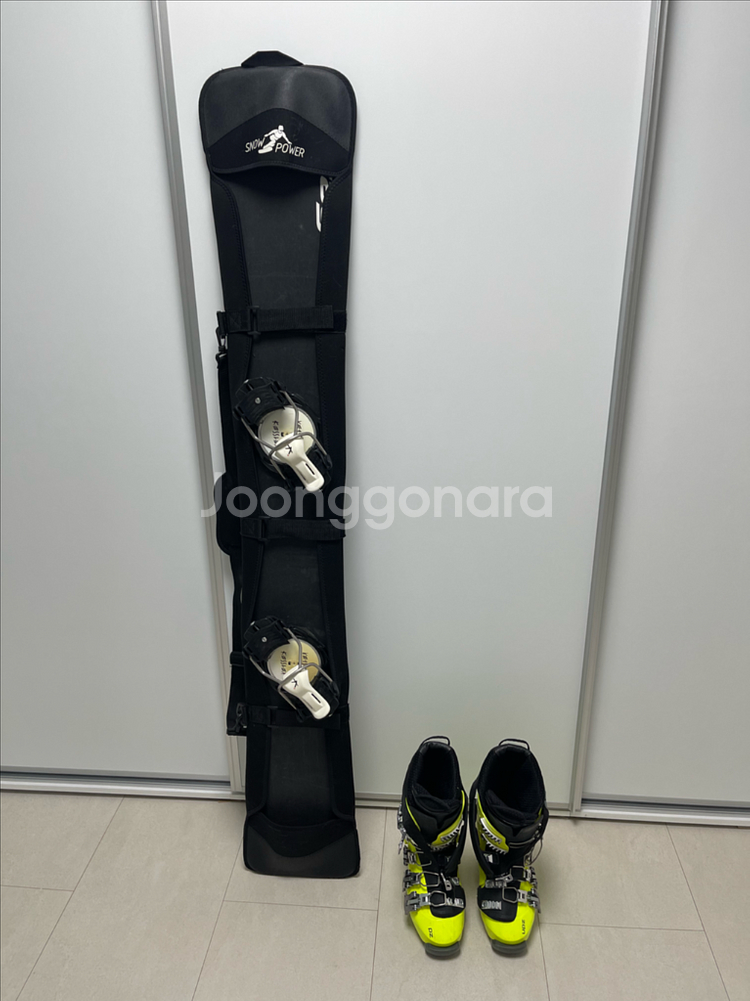 데페 알파인 157 스노우보드 데크 세트 (케슬라 s바인딩, upz부츠230)--0