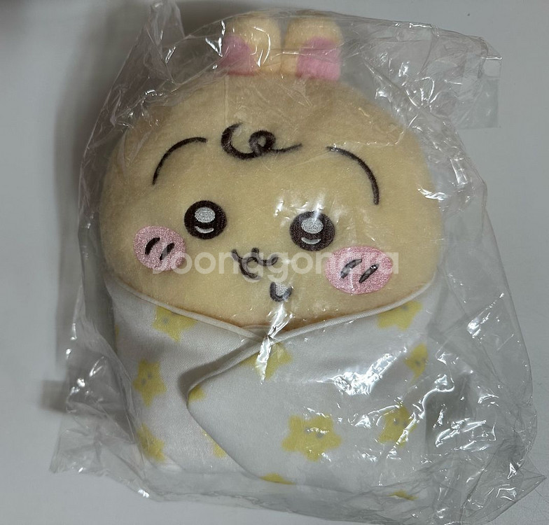 치이카와 베이비 포대기 우사기 누이 인형 미개봉--0