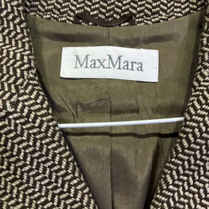 MaxMara 막스마라 헤링본 울 자켓