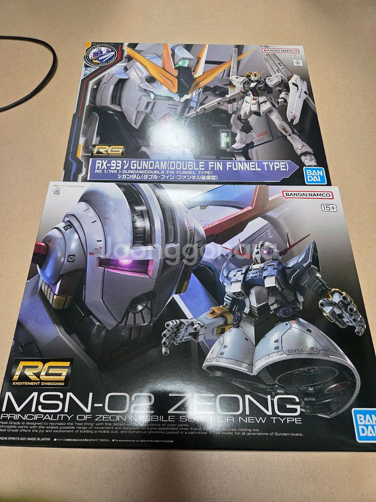 RG지옹,RG뉴건담더블핀판넬팝니다--0