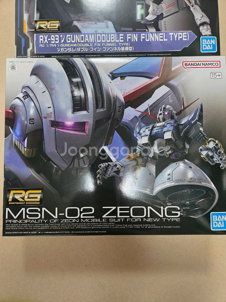 RG지옹,RG뉴건담더블핀판넬팝니다--1