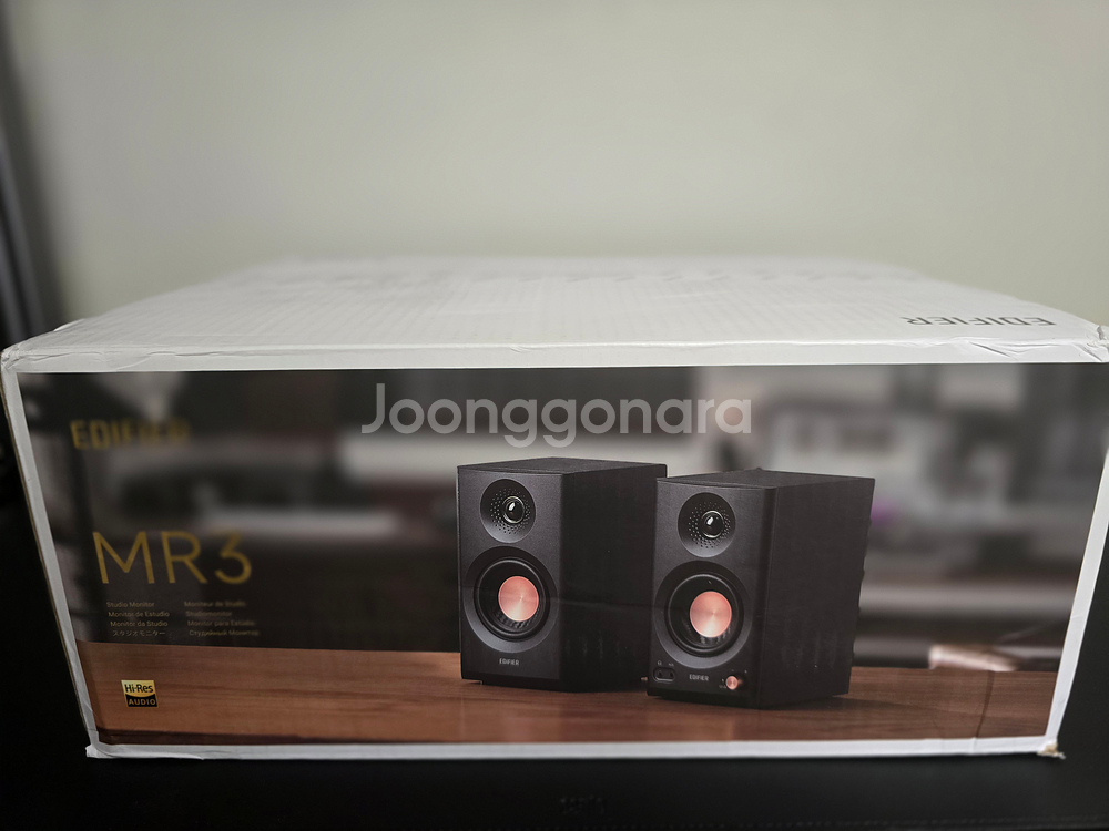 에디파이어 mr3 스피커 팝니다~--7