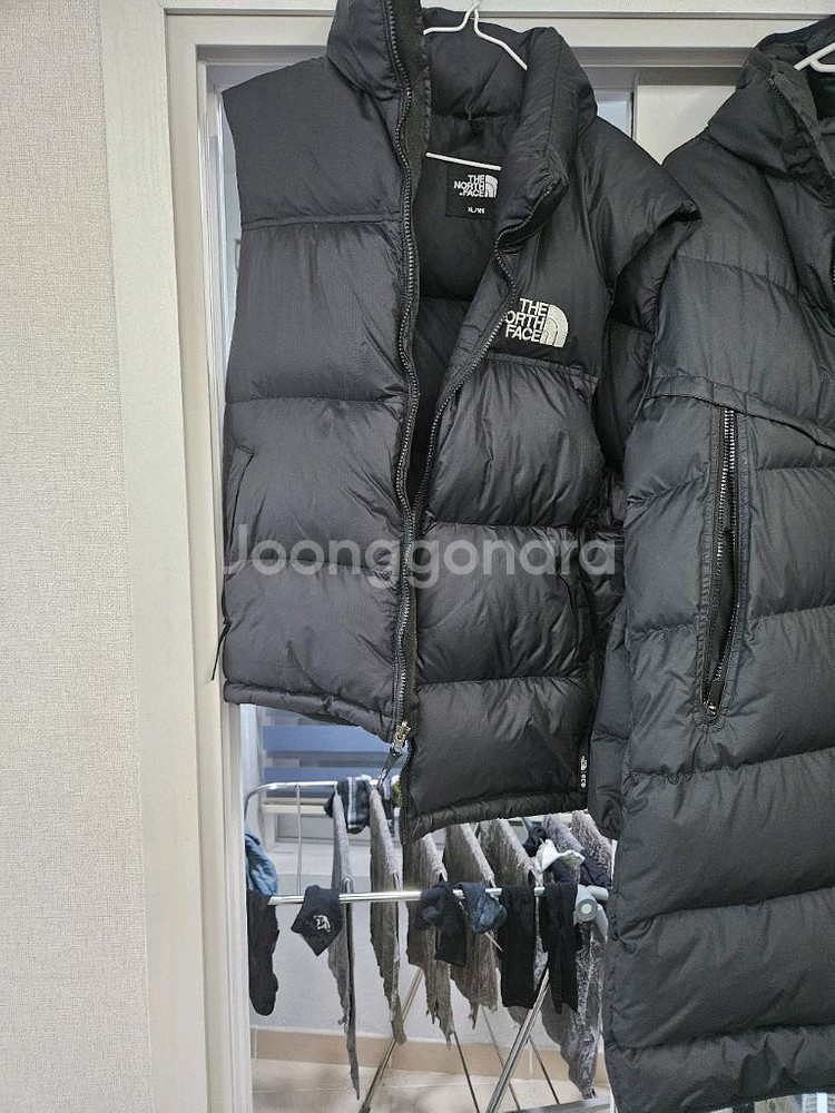 노스페이스 눕시 패딩 XL--0