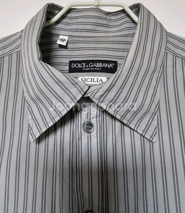 돌체앤가바나 스트라이프 셔츠 남방--0