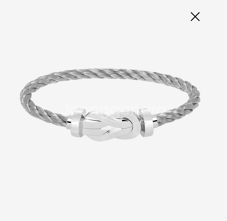 프레드 샹스 인피니 라지 화이트골드 브레이슬릿 17호--2