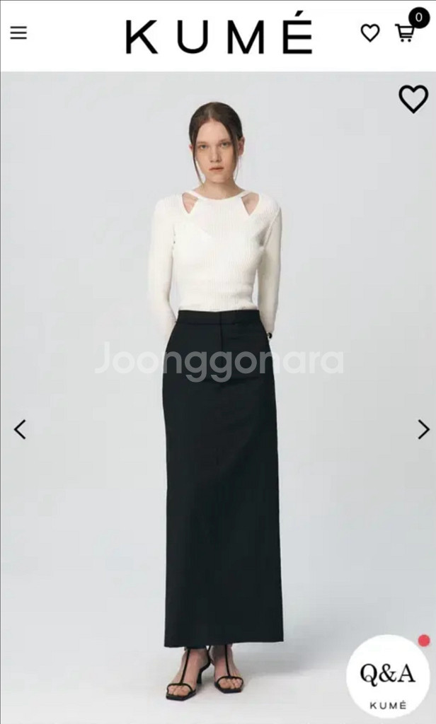 쿠메 가디건(검정 새상품)--1