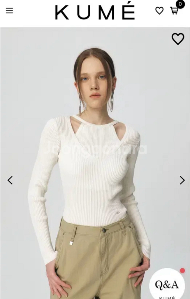 쿠메 가디건(검정 새상품)--2