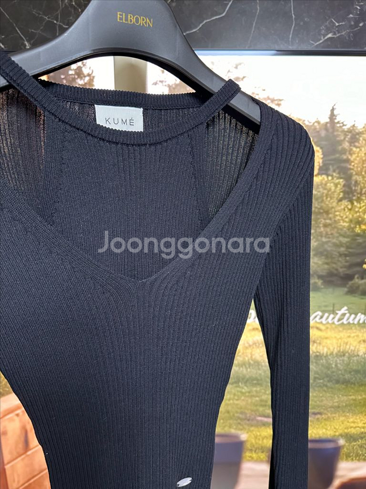 쿠메 가디건(검정 새상품)--7