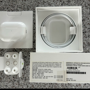 애플 에어팟 프로 2세대 본체 풀박스