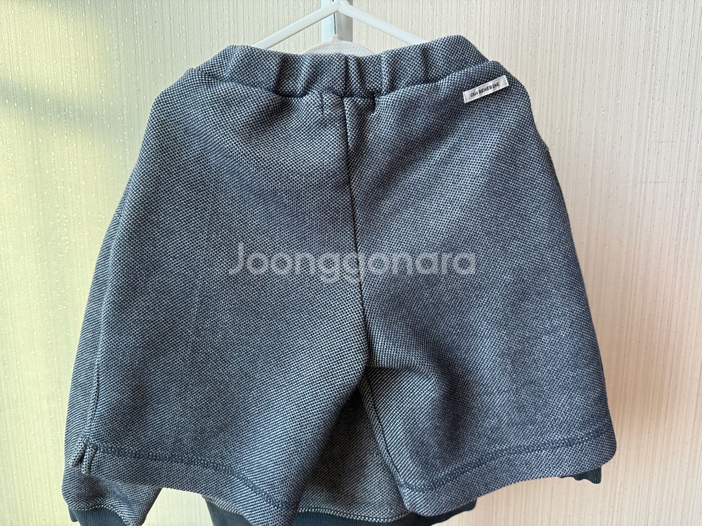 베네베네 네이비 맨투맨+반바지 세트 3t--4